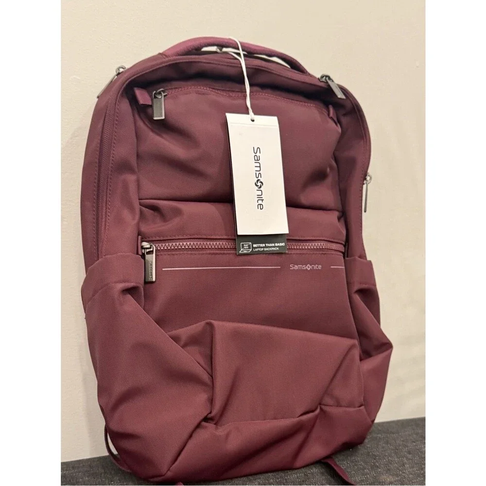 Samsonite Better Than Basic Backpack Men's Maroon Backpack Merlot bag
